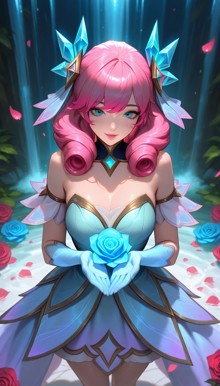 Seraphine of League of Legends in Coven skin