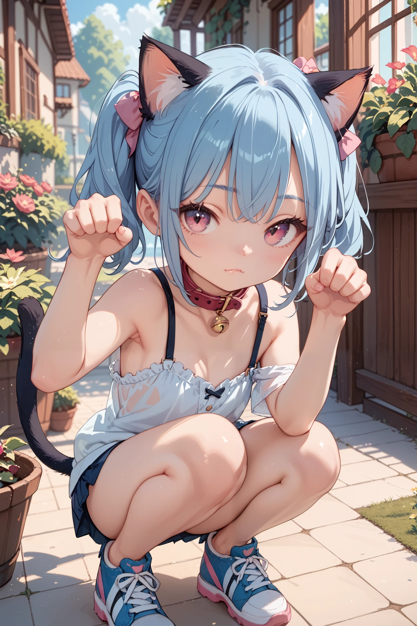 eropose, all fours , masterpiece, gawr gura
sharp teeth, shark tail lingerie, sexy, begging face , from below , orgasm