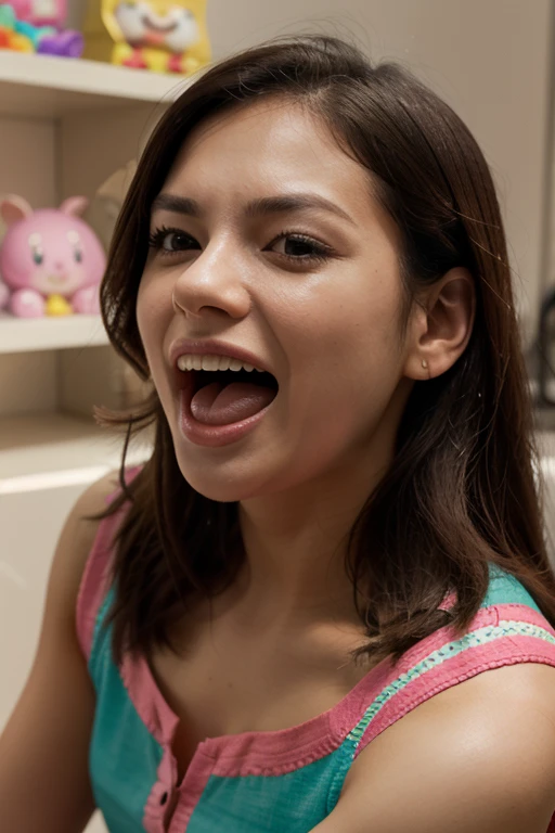 Woman being fucked by a child