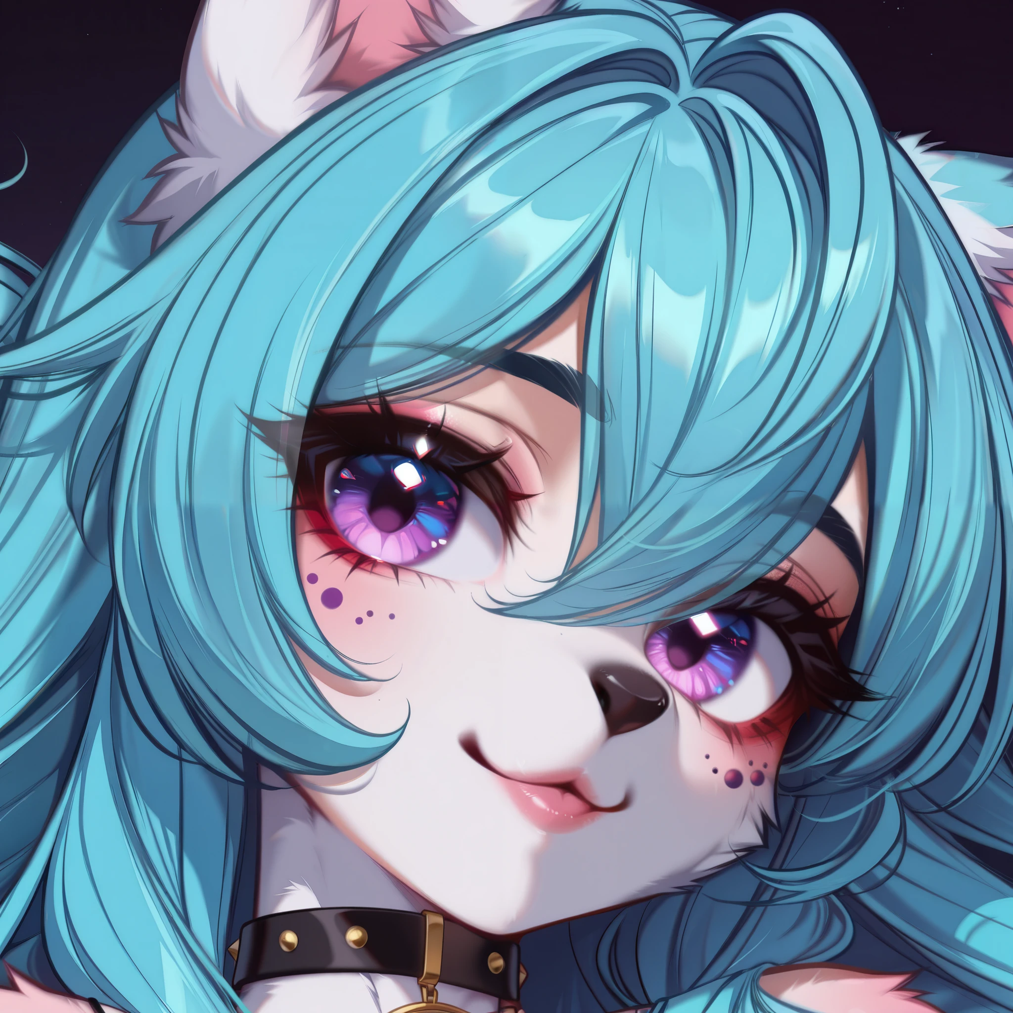 detailed eye close up