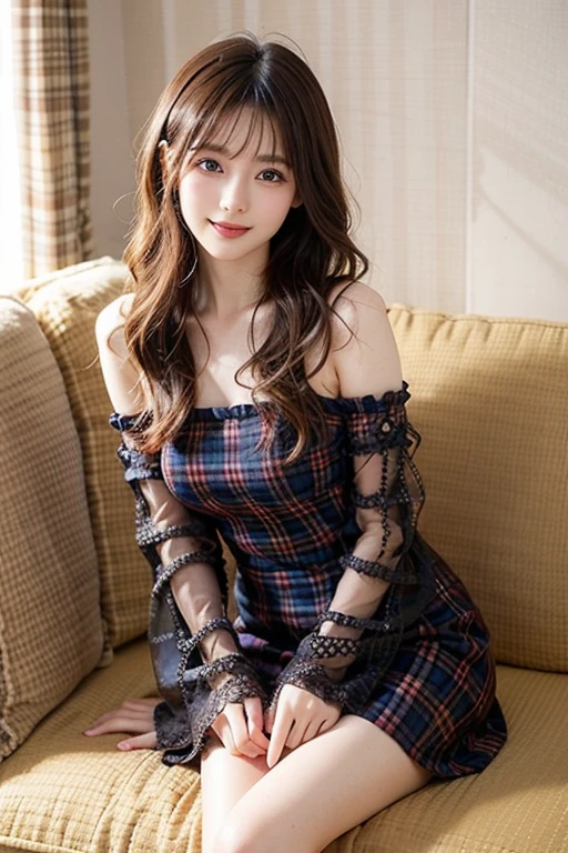 Top-quality Realistic,Official art,Highly detailed CG Unity 8k wallpaper,ultra-detailliert,hight resolution,Physically-based rendering,Magnificat,finely detail,masterpiece,Best Quality,ultra detailed,Mature beauty,Beautiful women,1girl,moist lips,sexy lips,Sexy smile,Gentle smile, 20 years old, Beautiful bare skin,Smooth bare skin, big well-shaped breasts, beautiful cleavage,beautiful Mature body,swept bangs,(medium hair:1.3), beautiful detailed eyes,model shoot style,Japanese Idol,full-body, ((Santorini's Oia district)),(With the streets of Oia in the background), (Walking at Oia's shopping street),BREAK,((Darkblue Lace-up square neck dress, half sleeves:1.3)),BREAK,model pose,Walking position,(standing on the stone stairs) ,Delicately expressed eyes,cute smile,A gentle smile like a goddess, breast hold, (leaning forward:1.3), (hands on knees:1.3),shoot from front, ((close-up)),