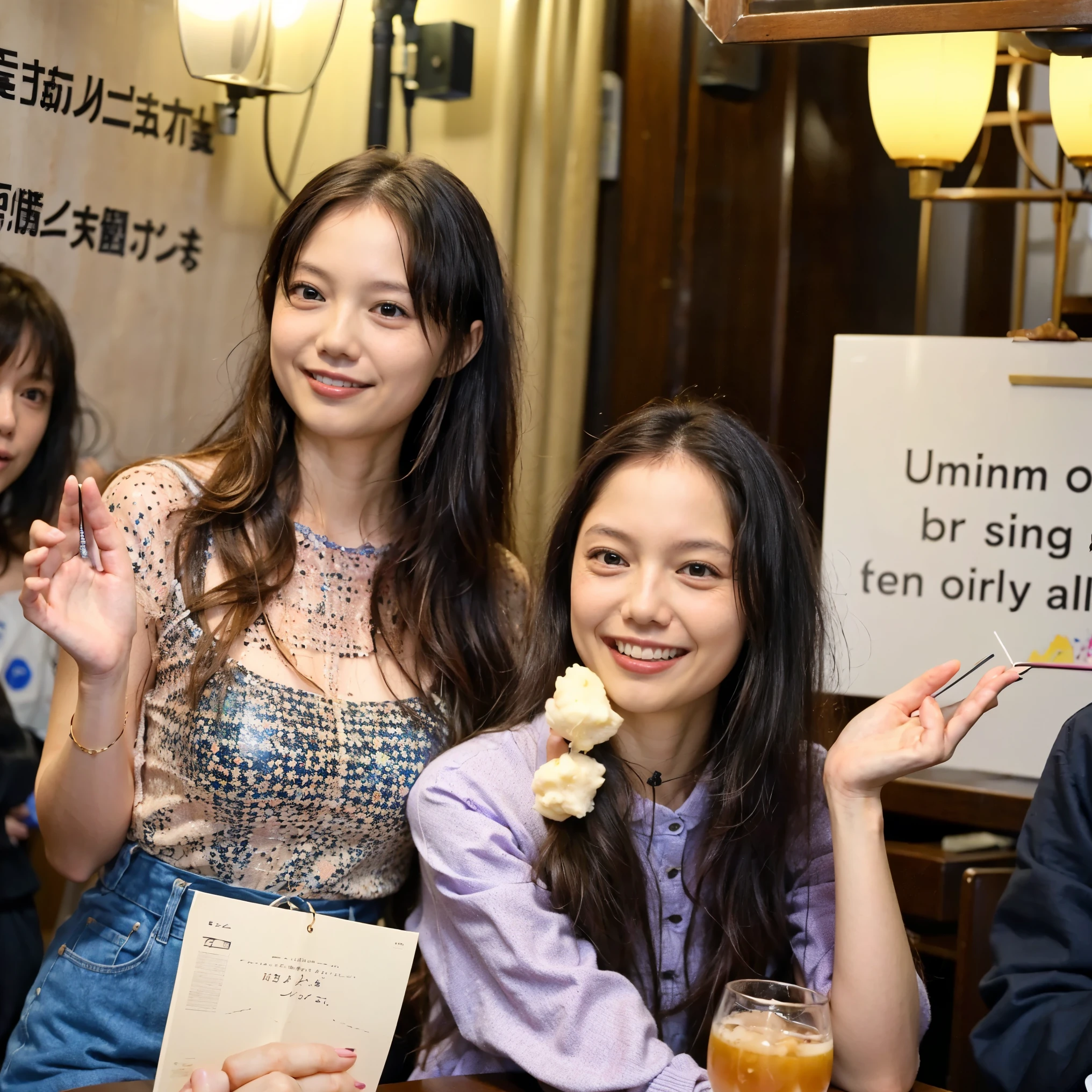  top quality , masterpiece, super high resolution, (photorealistic:1.4),  original photo , Very Well Detailed, PERFECT ANATOMY, accurate hand depiction、

midnight, On a street corner in Shibuya,   Tokyo  , 

3 girls, group photo, 

 all members of the most famous Japanese idol group, 
(((everyone is drunk with illegal drugs,  Totally drunk  ))),  everyone is innocent smiles at natural hot springs in Japan , 

all members of the most famous Japanese idol group {x} The faces of very cute drunkards are all drawn in detail,  Very large dark circles 、eyes are shining,  colorful and very beautiful hair with attention to detail , very beautiful chest details
