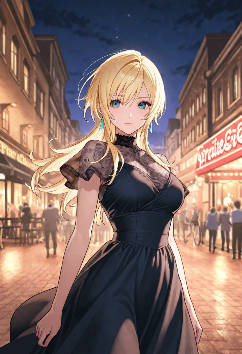 (RED Ribbon on HAIRband:1.2),(masterpiece, best quality, highly detailed, ultra detailed, high resolution, absurdres, 4K, 8K:1.2), (official art, incredibly fine illustration, extremely detailed CG, detailed background, cinematic lighting, dynamic angle, perfect hands, detailed shiny skin, detailed hair, detailed eyes)(extremely awesome detailed pretty face,beauty face)(extremely detailed)(Three-dimensional depiction)
BREAK, ((16K photo, SwinIR_4x, absurdres, hires, ultra detailed)), at BAR counter, (((beautiful and cute smile, very drooping eyes,Blonde hair))), reflecting her mature elegance perfect body, sexual_coquettish posing, ((red china dress)), BREAK, high heels, gutter belt, leather-gauntlet, _naked -1 4, Flat drawing -1 55, (((Ultra-intricate detailed pop manga face))), (nipple),(Background night street)