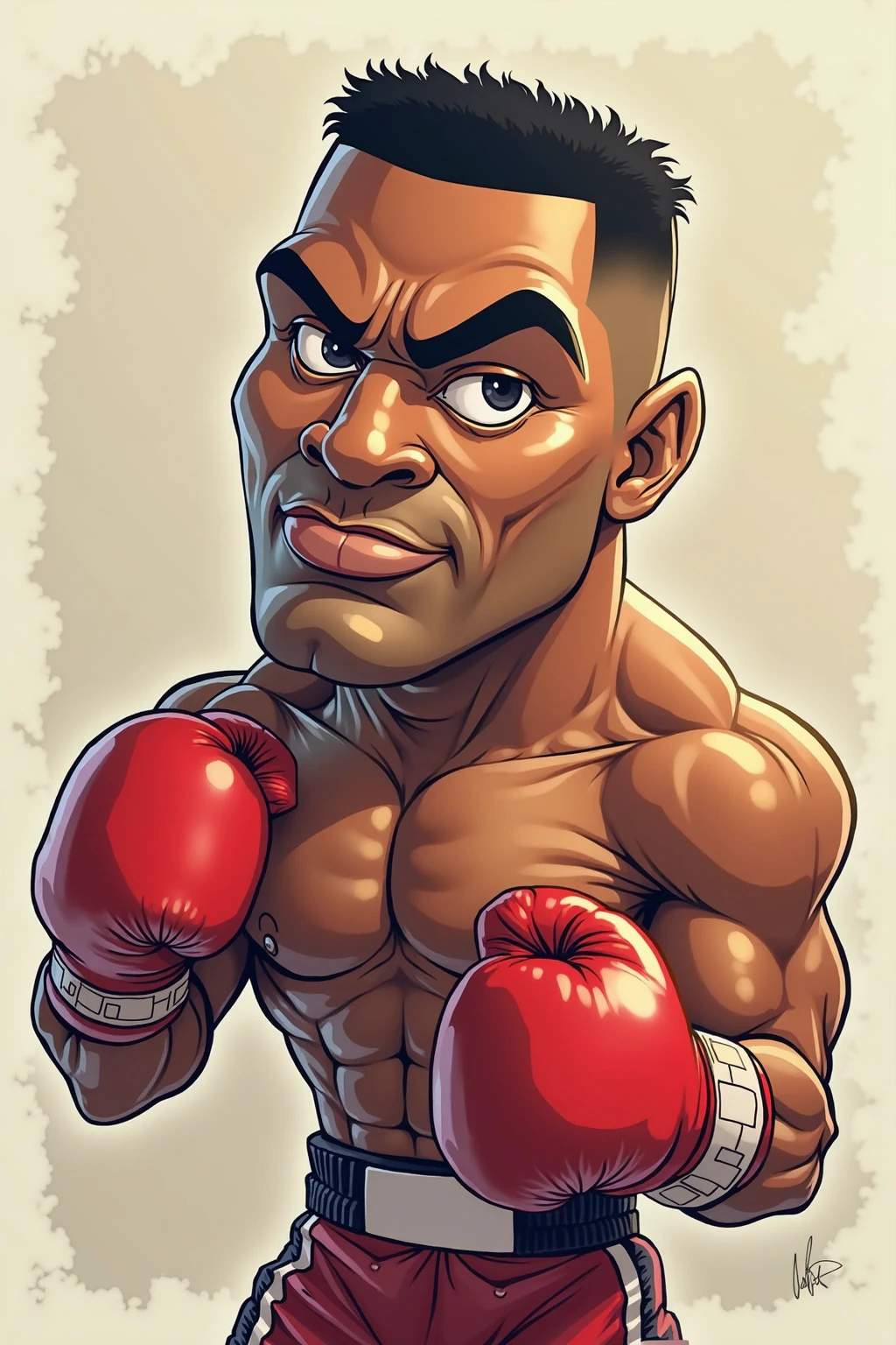 (((Fight, Roberto Carlos))), (photo realistic:1.4), (hyper realistic:1.4), (realistic:1.3),, (smoother lighting:1.05), (increase cinematic lighting quality:0.9), 32K,, 1man, realistic lighting, backlighting, light on face, ray trace, (brightening light:1.2), (Increase quality:1.4),, (best quality real texture skin:1.4), finely detailed eyes, finely detailed face, finely quality eyes,, (tired and sleepy and satisfied:0.0), face closeup, t-shirts,, (Increase body line mood:1.1), (Increase skin texture beauty:1.1) (boxing gloves on both hands:1.5), ((solo)), (strong muscles:1.6)