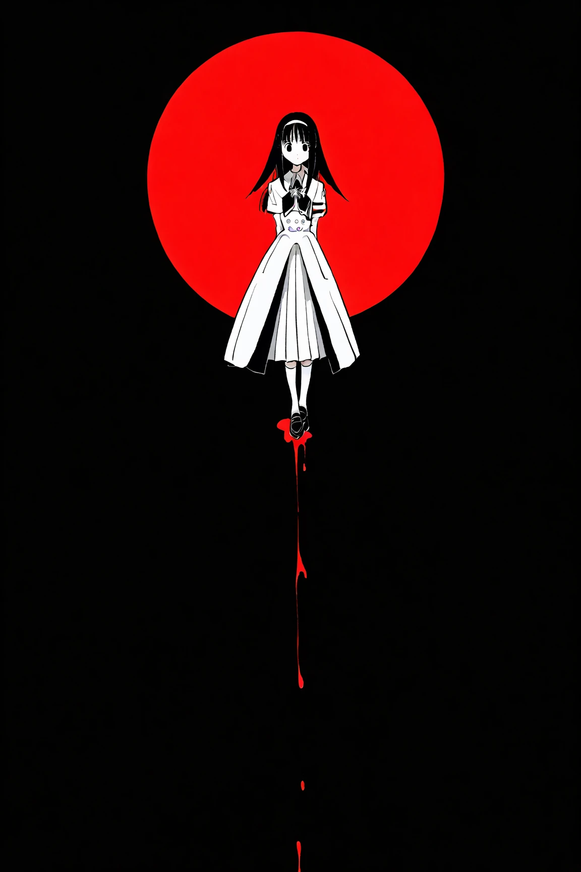 Shinomiya Kaguya from Love is war, Shy, Red Theme, Perfect, Full Body
