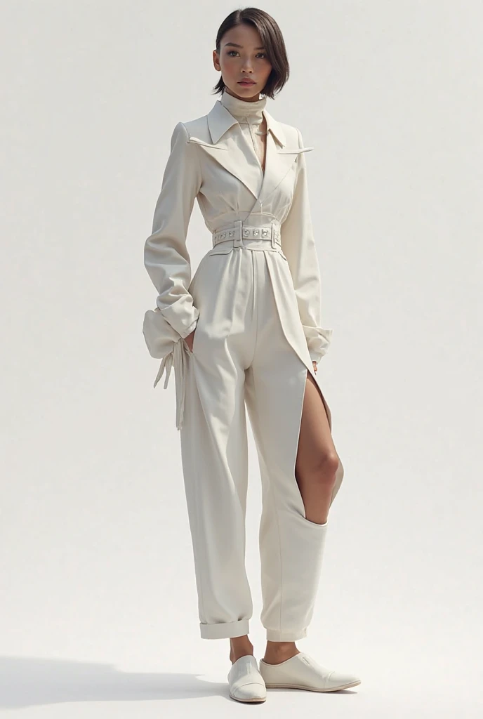 caucasian woman, nordic woman, 1960's gogo style, big sunglasses, young woman in her twenties , ((full body portrait poster: 1.5)), pale skin, fair skin, wearing a simple short white patterned dress, black tights, ((single color background: 1.4)), contour, hyper-detailed intricately detailed, unreal engine, fantastical, intricate detail, complementary colors, fantasy concept art, 8k resolution, deviantart greatest, artstation best, masterpiece, oil painting,