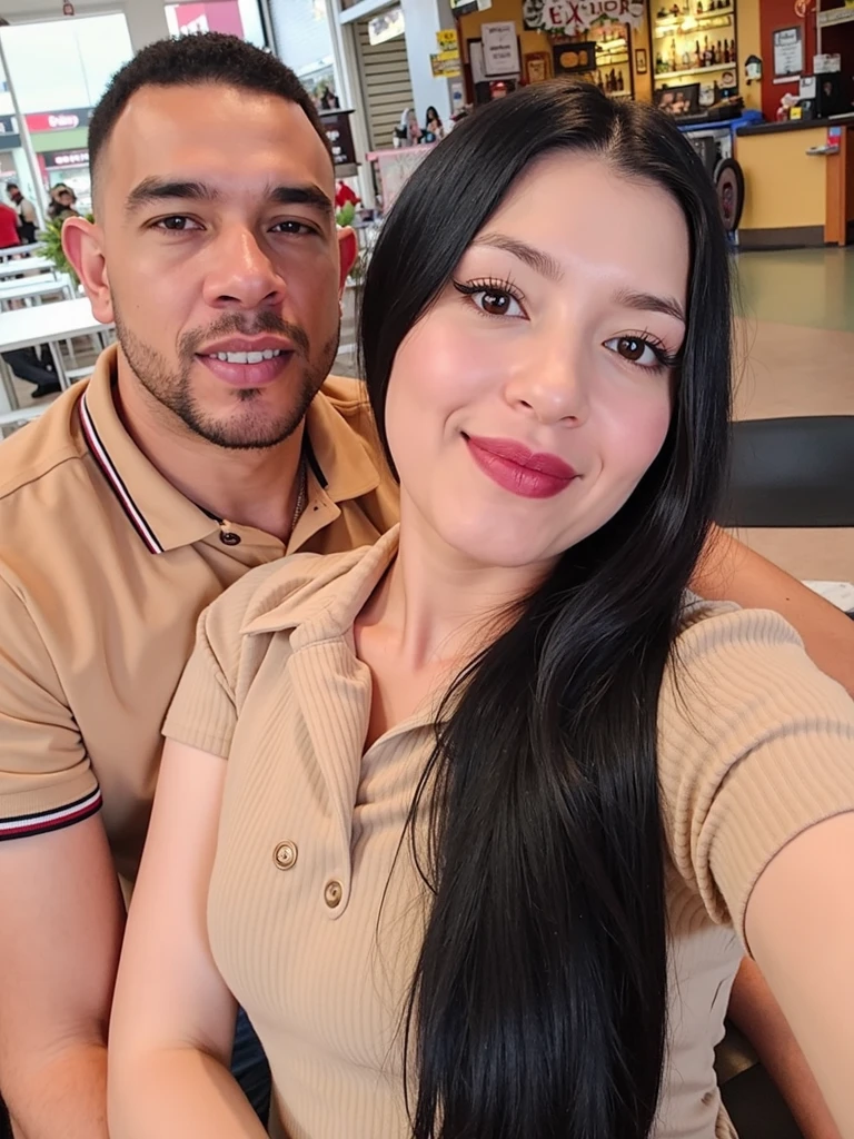 There's a black man and a woman sitting on a bench together, casal feliz, Mulher de 30 anos de Cuba, imagem de perfil, Directed by: Nandor Soldier, Foto do perfil, foto do perfil, Postagem 4k, Alanis Guillen, 4 k post, Lovely couple, por, Usando tatuagens shipibo, dia ensoLarado briLhante