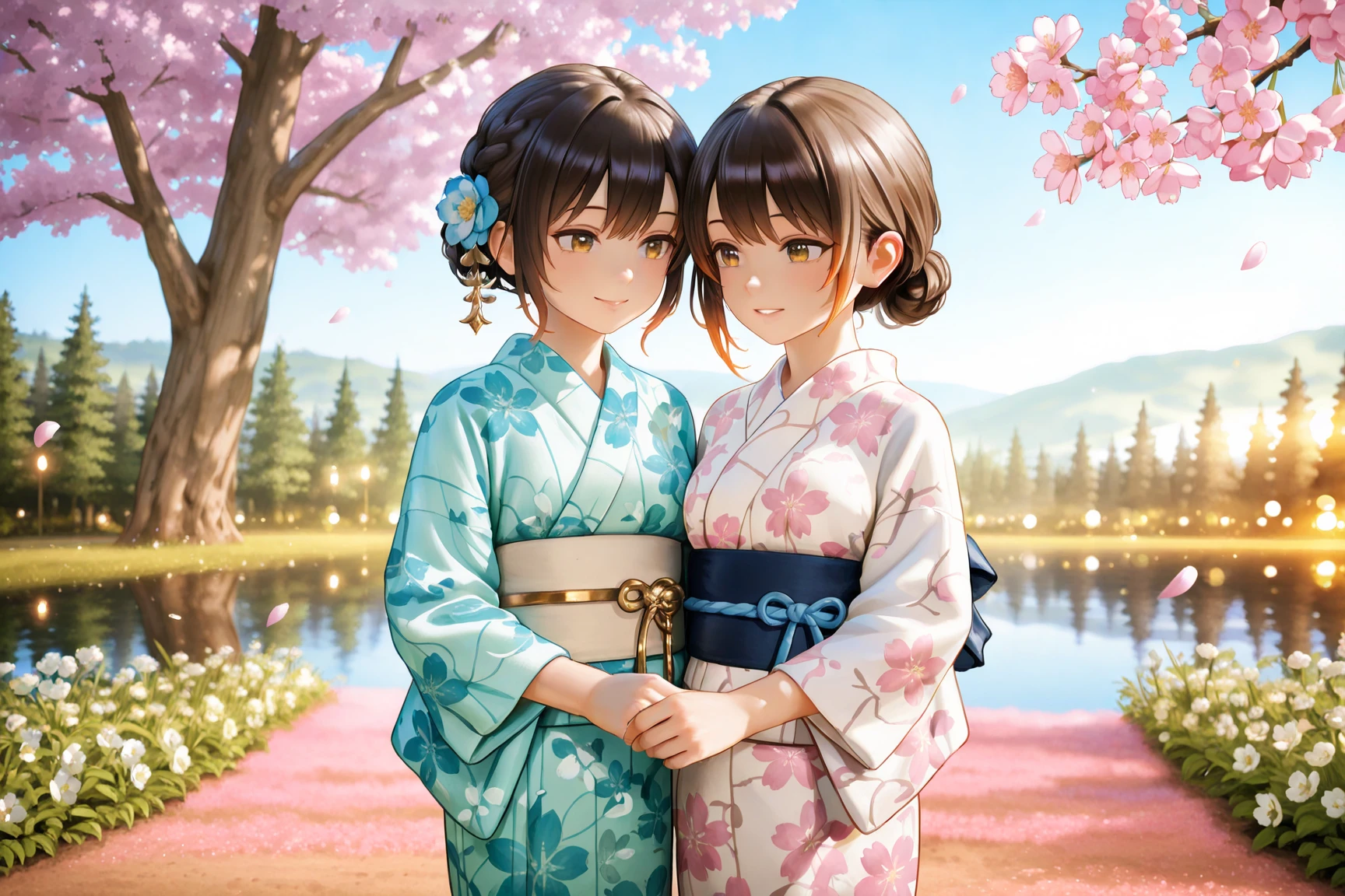 nsfw, (masterpiece, top quality, best quality, highly detailed:1.6), extremely detailed CG unity 8k wallpaper, (full body), wide shot, long shot, (close knees, hands between legs:3), (leaning forward, pee running down legs:2), (standing:2), (((clutching crotch))), (woman standing on the shrine, outdoor), (Pastel Colors kimono, Maxi Length:2)), (leaning forward,close knees, hands between legs, pee running down legs:2), strong facial expression, (sharp eye:1.2), (scowl:1.1), (embarrassed, blush:1.3), (steam:2), (wet:1.2), (sweat:1.1), (trembling:1.3), (open mouth, wavy mouth:1.4), (harf open eyes:1.5), (one eye closed, wink:1.5), (feeling weak:1.5), (shoot from front, looking at viewer:1.2), Sandals, (long hair, Brown hair, low ponytail:1.4), (woman trembling with sexual climax:1.5), colorful, full body, wide shot, perfect composition, (Crossing legs, Touching the crotch:1.7), urination, incontinence, piss, peeing self, A lot of pee, pee running down legs, (((pee stream))), (pee puddle), wetting herself, peeing, blush, trembling, embarrassed, large breasts, Yellow pee, ((leaking pee)), Shaking one's shoulders, Breaking a sweat on forehead, puddle of pee, Pee at your feet, Pee spread on the floor, (Pee stains), Feet wet from pee, Pee-covered feet, Pee at your feet, want to pee, about to pee, Full bladder, Pee-soaked kimono, Pee-soaked ankle socks, Pee-soaked sandasls, natural makeup,