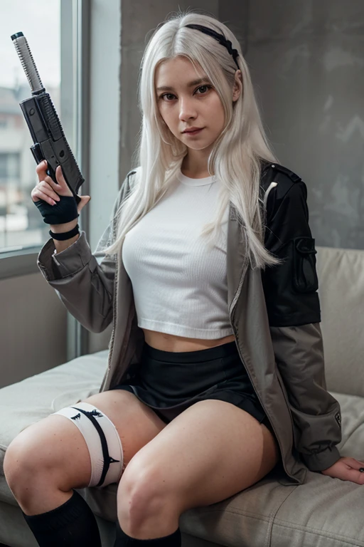 photography, masterpiece, best quality,HDR, highres,realistic details,background is a tunnel with pipes and valves in it and penguin dirt steam moisture mud,
8K, HDR, highres, absurdres, <lora:cellsatwork_whitebloodcell-09:1>, cowboy shot,1girl, cameltoe, white blood cell, colored skin, white skin, expressionless, looking at viewer, long white hair, hair over one eye, baseball cap, black eyes, white uniform, unbuttoned, white pants,
cleavage,em1ly-browning-t2, <lora:Pipe-10:1:1,0,0,0,0,0,0,0,0,0,0,0,1,1,1,1,1>