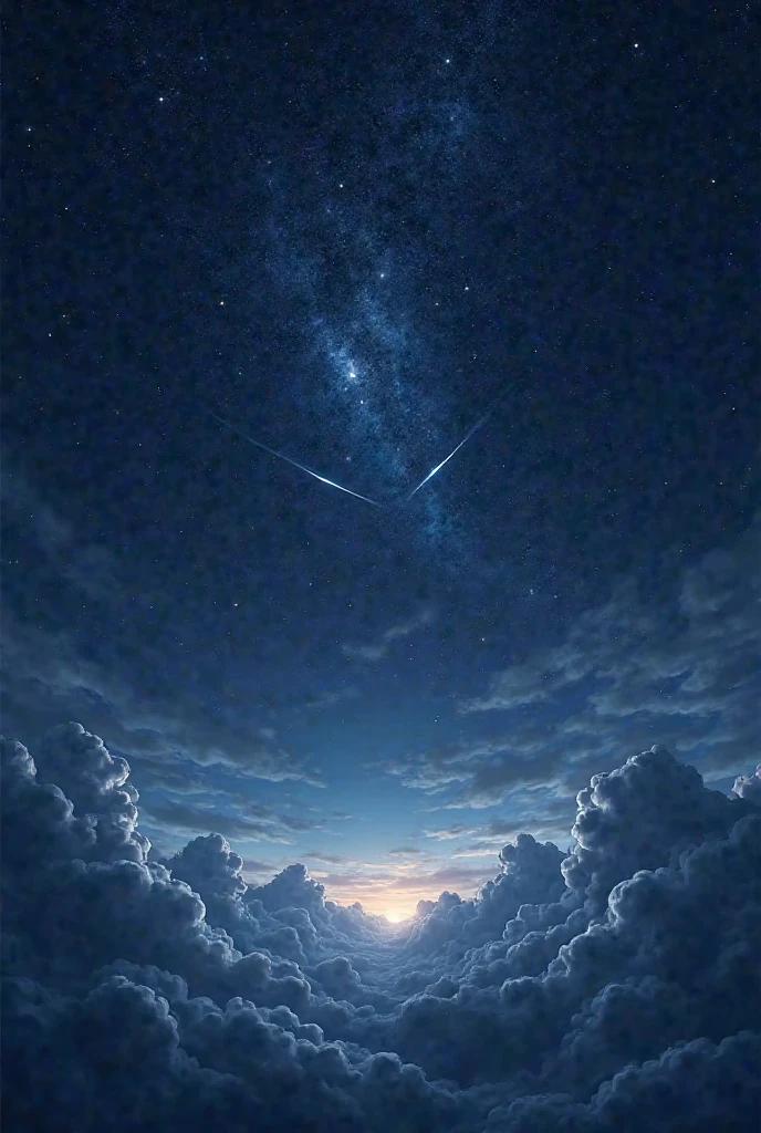 Dark sky background 