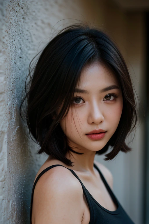 (Name: Mei Ling), Hair : {{Butterfly Haircut}}, Pretty, Sexy Lips, Pretty Eyes, Black Magic, Dark Witch