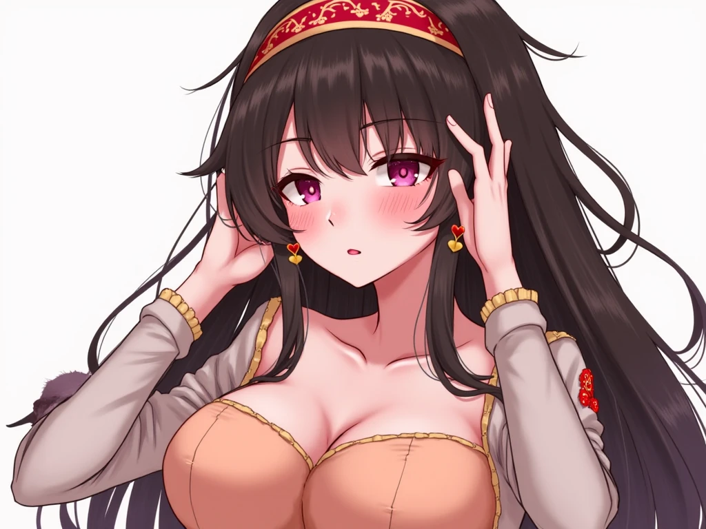 {{{{{16k,Ultra High-resolution realistic romantic photo of neat girl as a pure embarrasslng virgin as pretty as a actress in the romantic field at deep night, The way she embarrassed herself is adorable, she transforms into a cute girl of third ranks higher and radiates glowing charm, expressing femininity all over her body while being made into an adult, The more shy she is, the smaller and neatly her face becomes}}}}},{{Extremely detailed}},{{{{{dye her cheeks flush and integrated her head pure small, thick lips, Enchanting thick gross idol's Lips}}}}},{{{{{the best glossy bang neat voluminous virgin hair}}}}},{{{{{She get more attractive and smoother her body, The bigger her tits get, the thinner her bare waist gets, her breasts have become large, soft, and cleavage-like as she's carefully rubbed them, She's trying to make a cleavage with her hands over her growing tits, She is a slut, but she is transformed into a pure virgin, and her expression and appearance are transformed into that of a pure, unused virgin, so clean and pure and that there is no trace of her slutty past}}}}}