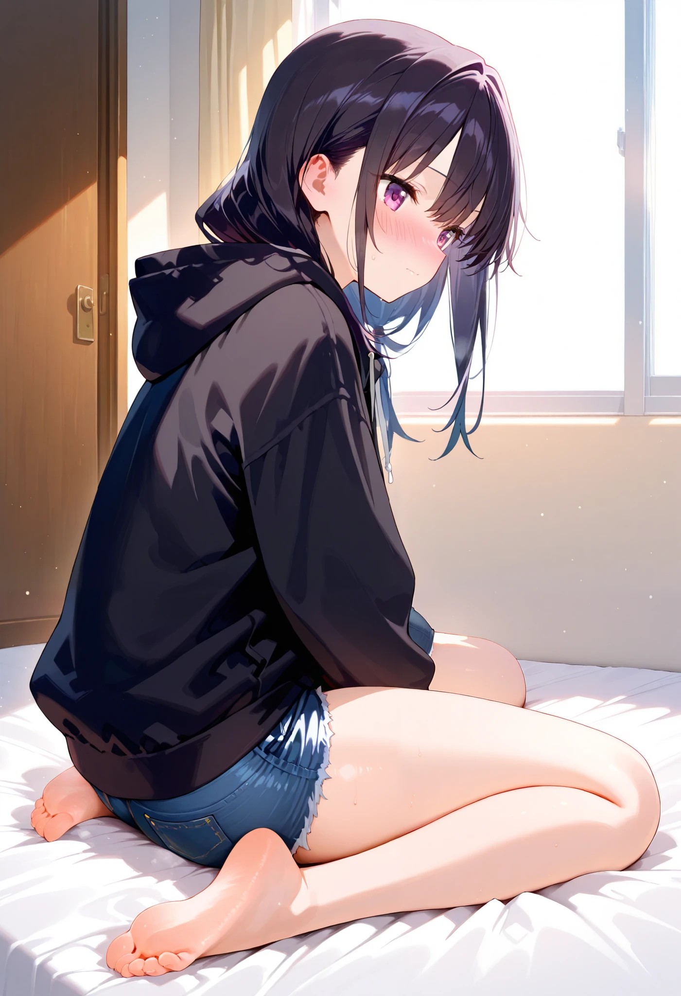 top-quality、8K,{Boy 1}{girl1}{2guys}Full limbs、complete fingers,the children{10yaers old},straight haired、{ SEX}Sweating,Normal breasts、The background is the bedroom、(((sexual act)))、((Being creampied ))、(((( forcibly))))、((((Panting figure ))))、((( Front insertion)))