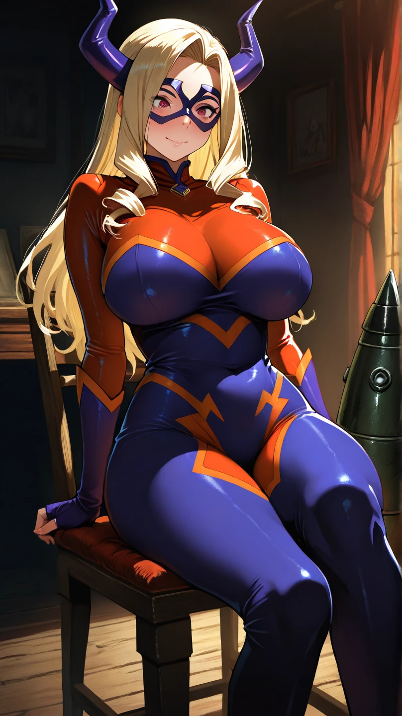 masterpiece, Highest quality,Hero Suit、 leotard, Are standing, View your viewers, Blonde Long Hair, Superhero, boots、Cape,(Are standing、Combat Ready、Huge wide breasts、Cameltoe)、from the front、Big city at night