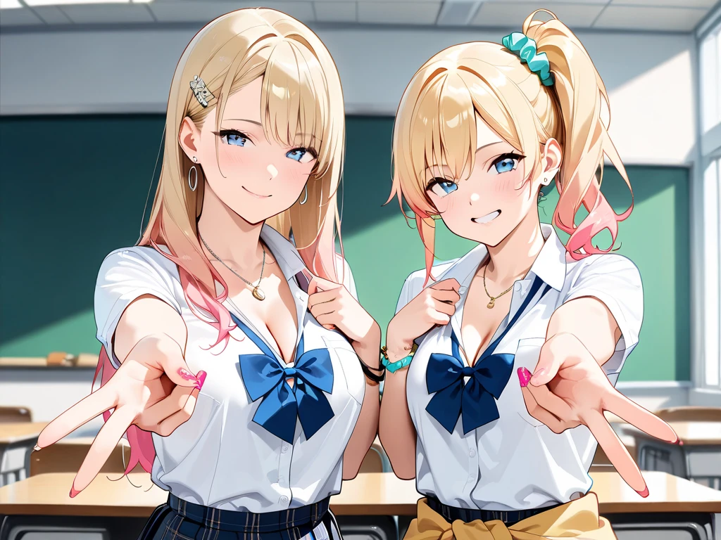 ((multiple girls:1.3)),((moe style:1.3)), ((meeting room:1.3)), ((office:1.3)), ((perfect face)), ((extremely cute:1.3)), ((masterpiece:1.3)), ((8k)), ((best quality:1.3)), ((beautiful)), ((extremely detailed:1.3)) , ((absurdres)), ((score_9:1.3)), ((score_8_up:1.3)), ((score_7_up:1.3)),Expressiveh,
