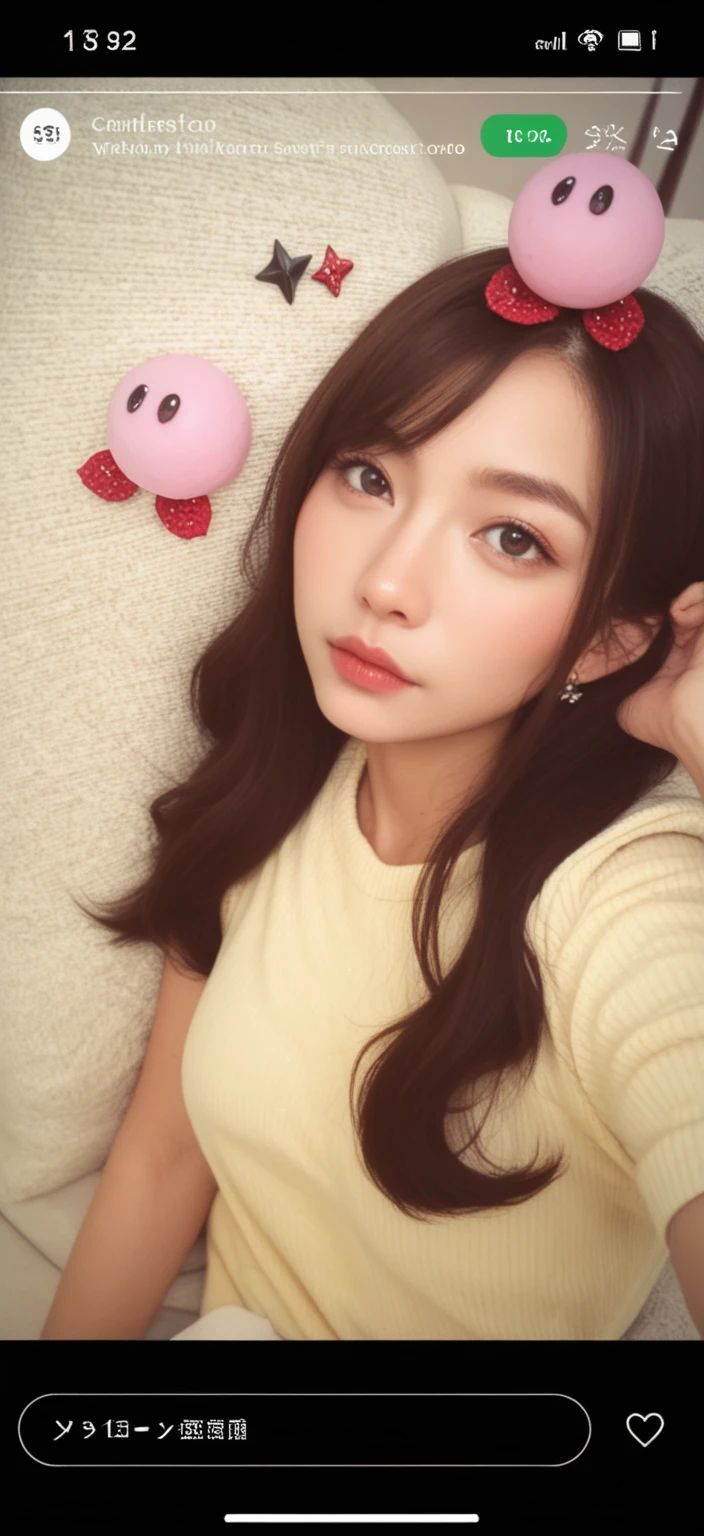 (highest quality、8k、32k、masterpiece、Hmph:1.2)、Cute Japanese Women Photos、Soft looking breasts、No bra、Ample breasts、((Shortcuts))、Face Focus、White T-shirt、necklace、One carnation、From above、Looking at the audience、smile、I'm showing my teeth and smiling,Dynamic Shadows、blonde、Wet shiny hair、Shine, Watery eye、((In a crowded train)),