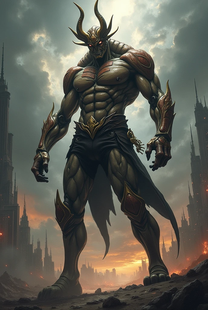 Man, homunculus, build, fantasy, uniform, pale skin, hairless, iron veins, resin drips, Brilliant eyes