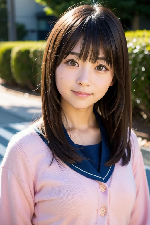 Best-quality, Masterpiece, Ultra-High-Resolution, (Photorealistic:1.4), Raw-Photo, 1girl, 12-years-old, the most famous Japanese idol, wearing spring-clothes, (extremely cute face like the most popular Japanese idol, (extremely beautiful big-eyes)), extremely beautiful hair, extremely beautiful skins, extremely beautiful long-eyelashes, extremely beautiful lips, innocent-smile, looking at viewer