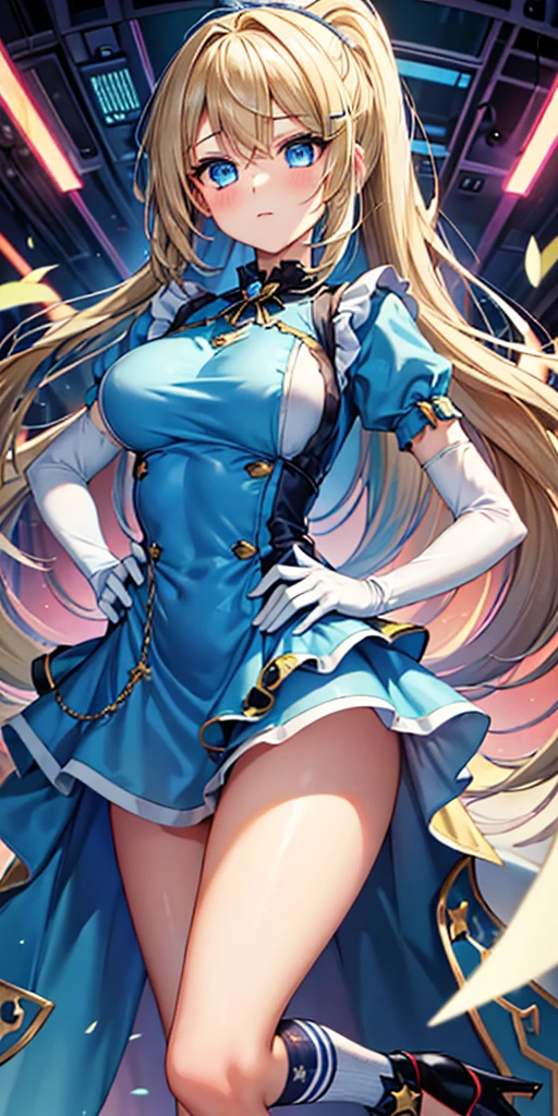 (1girl in:1.2, ( (digital) ( (Detailed passages inside the base:1.2), medium breasts, (fril swimsuit, thighs thighs thighs thighs, Detached sleeves)) , Best Quality, marierose,、Hypnorola
Eyes in the sky、1girl in,Emotionless facial expressions,Walking、grinning evily