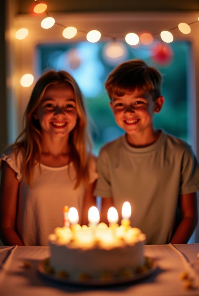 Children enjoying Christmas