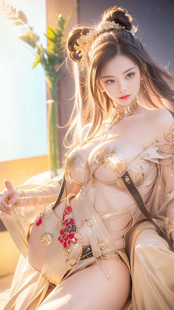 1 girl in、ultra hyper-detailed、шедевр、beste-Qualit、ultra-high-resolution、16k picture quality、Photogenic clarity、Detailed eye、physicallybased rendering、nights、flawless skin、A sexy、happy facial expression、carnival、Detailed and intricate golden and black costumes、lacy fabric、Large feather ornament、beste-Qualit、big tit、seducting、a sexy pose、poneyTail、Dark eyeliner、Blushing cheeks、Happy smiling face、Dancing、a armpit、Beautiful teeth alignment、a blond,piercings、neckless、long boots、hair adornments、Bracelet、cute-cute、Brazil、A lively festival、