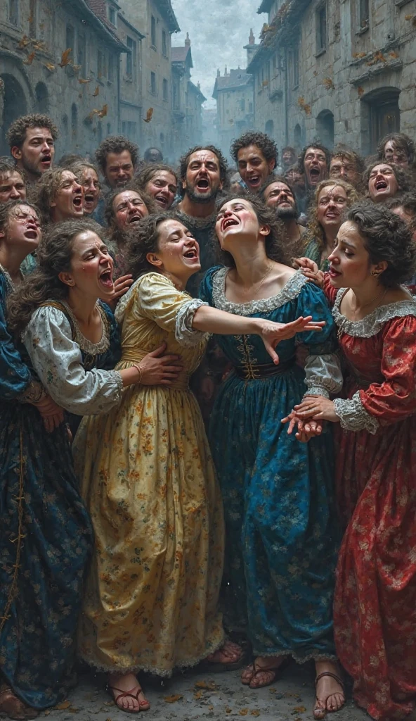The best of the world is the felicidad and alegría. Caravaggio Style High Quality Masterpiece.