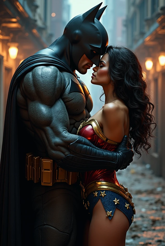 Wonder Woman having sex with Batman 