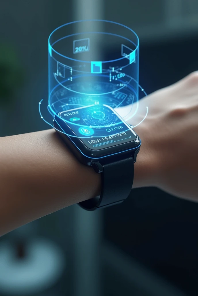 A wrist band that monitors health from future 
