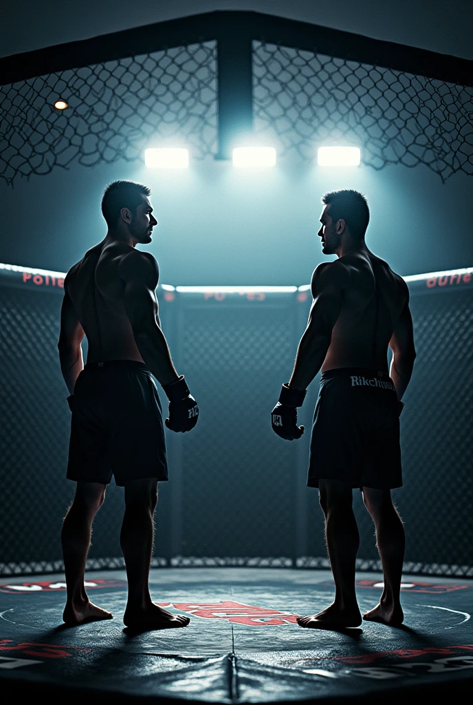 UFC vs a boxer in a ufc ring