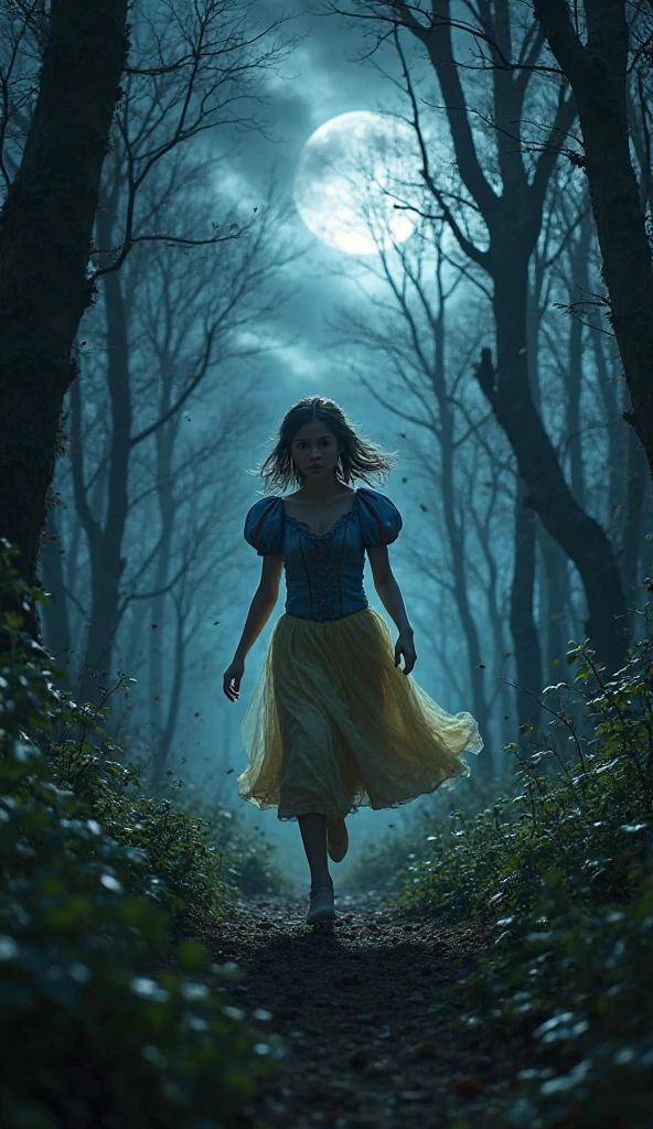 anya taylor-joy, alice in wonderland, horror, forest, fog, terror
