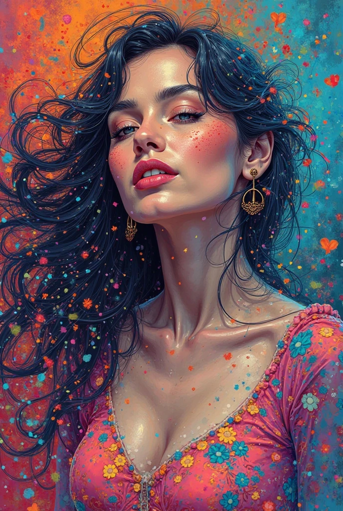 wtrcolor style, (cassia) digital art, official art, drifting in the wind, masterpiece, beautiful, ((watercolor)), paint splash, intricate details. Very detailed, [dripping:0.5], trends on Artstation, Rachel Walker