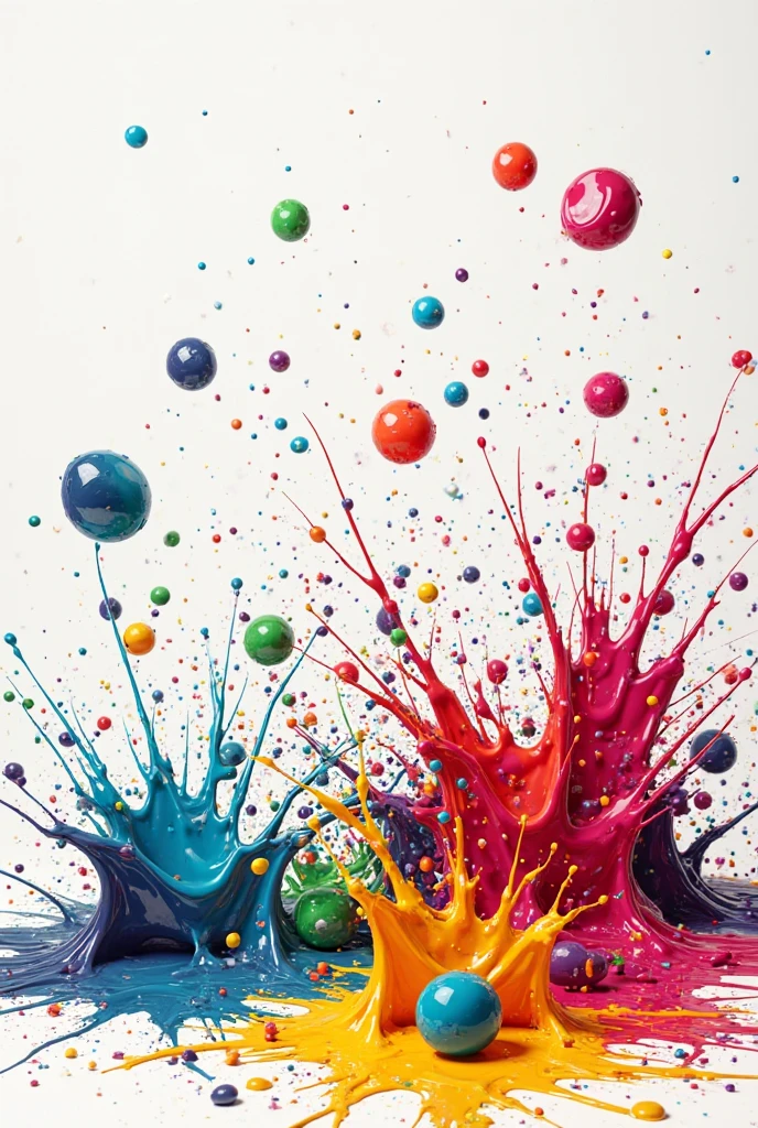 a colorful splash Paint splattered on a white background, Splashes of bright paint, Color Splash, Color ink爆炸, Ink splatter, Paint splatters, Paint splash, Paint splatter, Paint splatter, 彩虹色的Ink splatter, some Paint splashes, Paint splashes, Ink painting, Ink splatters, Color ink, Color Splash