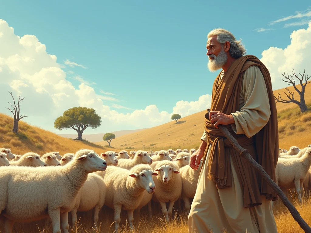 Bible character Jacob prospering