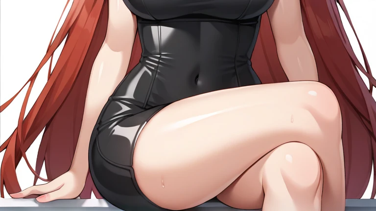 Highest quality, masterpiece , wallpaper, One beautiful girl, Highly detailed eyes and face, Beautiful attention to detail, Blue Eyes , Beautiful dark red hair , deep night, 20-year-old , Large Breasts、Nipples , Hairstyle Nuance Long , Mole on cheek , Ahegao , Ecstasy face , Masturbation, Climax , Sticking out tongue , Drooling from the mouth , Nakano May , sweating , Costume skirt set , show off my crack , no bra no pants , Expression of sigh , lick , face dripping , right hand between legs , full body , open legs ,make love , grab wet , heart-shaped pupils , oil skin, tears
