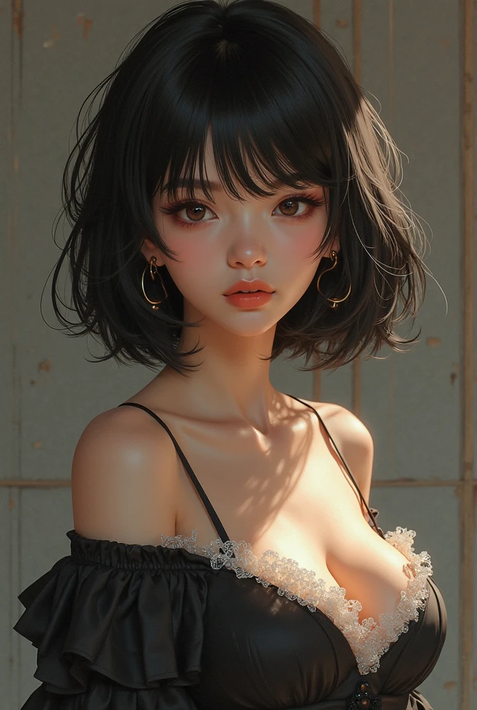 (masterpiece:1.3), (8k, Realistic, RAW Photos, Highest quality: 1.4), (One girl), Beautiful Face, (Realistic Face), (Black Hair, short hair:1.3), Beautiful hairstyle, Realistic eyes, Beautiful attention to detail, (Realistic Skin), Beautiful Skin, (sweater), Absurd, Charm, Ultra-high resolution, Ultra-realistic, Very detailed, Golden Ratio,The hairstyle is short,The whole body is visible,Big Breasts,Japanese,Simple face,Waistline,Big Butt,Beautiful curves,Beautiful long legs,Beautiful lower body,Show feet as the main focus,Nurse uniform