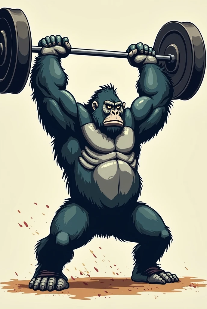 (RAW photo of a Neanderthals:1) , (hyper realistic:1.4), (Neanderthal man:1.4),(half gorilla mix :0.5),(big bulge:1.5), tall, bulky,hulk body, chubby belly, (very muscular:2), (hairy body:1.5),(detail face:1.1), tan skin, thick arms, (veiny arms:1.1), (bloated gut:1.5),(wearing underwear:1.1),(black thong:1.1), thick legs, rounded pecs, (big arms:1.1), veiny arms, dark brown skin, (alone in a classroom:1.1) ,(hunching down:1.1), on all fours, hdr, photorealistic masterpiece, cinematic, best quality, sharp focus,

