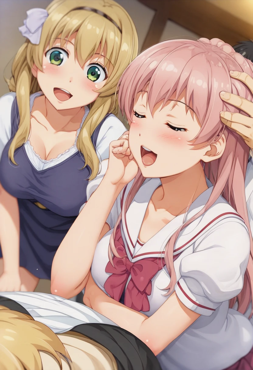 Put a penis on your face、close your eyes、flushed face、On your back、Covered with sperm、The muddy semen splashes on my face、Panties up、sailor suit、、love hotel bedroom、happy、be happy、spread both legs wide、I cum violently、embarrassed face、scream sexy、scream obscenely、very troubled face