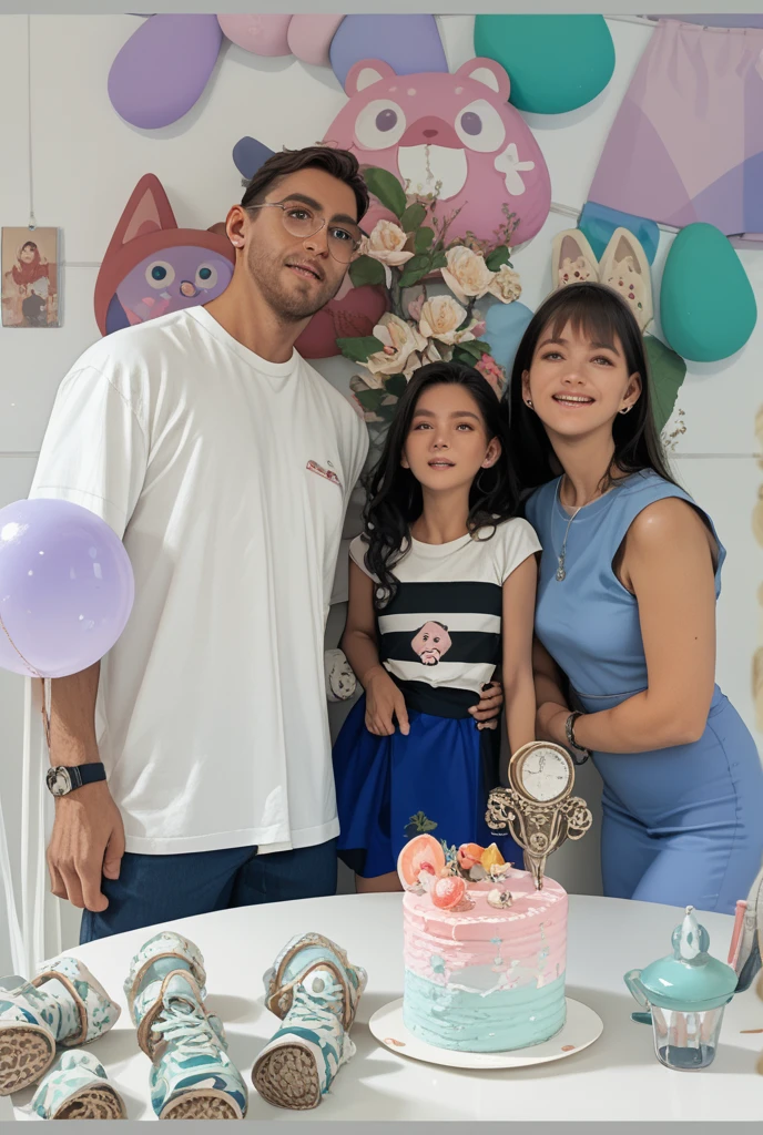 Crie um aniversario de 18 anos simples 