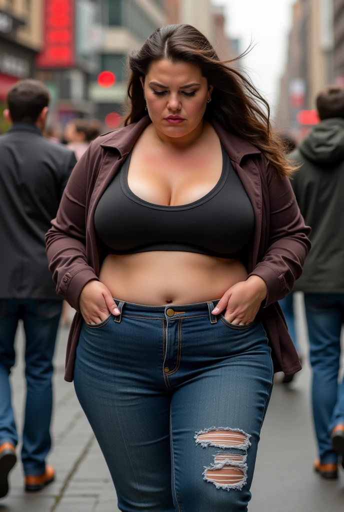 realistic, a ((family friendly)) very pale (caucasian fattie in casual) with black long straight hair and bangs; (Photorealistic, (Ultra-realistic)), Photorealistic,
Right figure, huge belly, caucasian race, ((black eyes, very incredibly super obese body)), casual outfit ((( --auto --s2