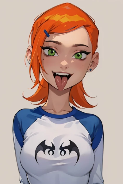 ((A girl dancing、Orange hoodie、Purple Panties、Red Hair)), scribble, nightmare, Doll-like face, Manga style, rough sketch, , (masterpiece), (High resolution), (Very delicate), (clear), Comic style illustration,(Horror elements), Japanese painting illustration, whole body,(snap shot),crazy illustration, antique, Dark atmosphere, Flat Illustration, Creepy Appearance, Characteristic hairstyle, creative accessories, Unique atmosphere、Cute Smile