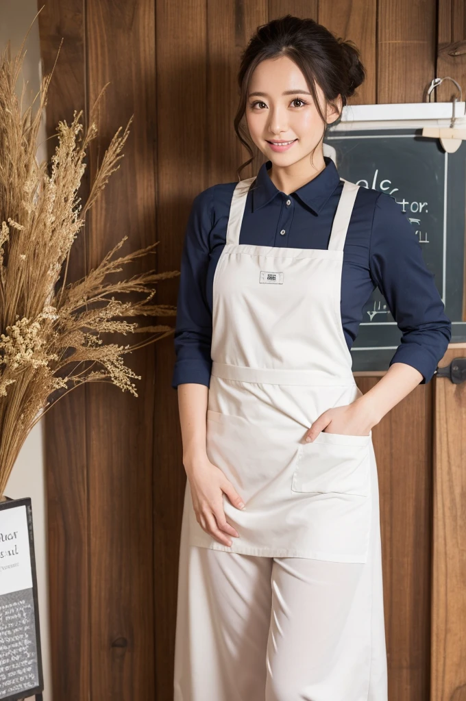 Best picture quality (8K, high resolution, Masterpiece: 1.2), super detailed,  215 Short Hair,Three braids long hair, 16-year-old woman, 

Fast food worker cooking in the kitchen: A girl is preparing burgers in the kitchen of a fast food restaurant。
detailed:
angle: A shot of the interior of the kitchen、A grill or countertop can be seen in the background。
clothing: Uniform polo shirt、apron、Hair net cap、gloves。
atmosphere: The vibrancy of a busy kitchen、Cooking utensils and ingredients lined up。
action: A girl is grilling a patty with a serious expression、The burger is completed by layering ingredients on the bun.。


Active Pause ,
Beside her、The thunder danced。
Close up shot of face


, random cute pose ,big eyes ,Puffy eyes ,  Heart Pupil, blush  , huge shy smile , salute




