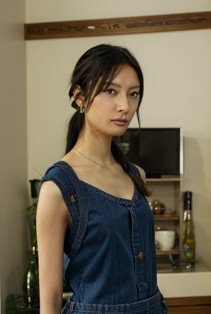 Woman who wears clothes and is not Japanese