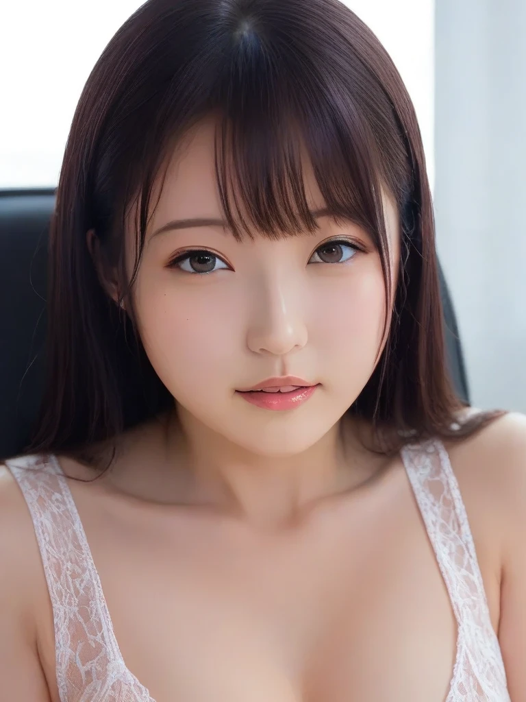 8K RAW Photos, Highest quality, masterpiece, Ultra-high resolution, Film Grain, movie, One Girl, View your audience, Natural skin texture, Realistic eye and facial details, Perfectly symmetrical face,Big eyes,Drooping eyes,full ,Lip tick, (Compensate), Perfect Makeup、eye shadow, Fluffy short hair, smile, Thick thighs,Big Ass,alone, Very large breasts, indoor,(Detailed Background), Very large breasts,(((Completely naked:1.8)))((Ample pubic hair))Blurred background, Blurred, Holding,Brown Hair, bracelet, water, bangs,Decorations , jewelry, Natural flesh-toned lips,From the side, Written boundary depth,cowboy shot,(nsfw)nude,pussy,pubic hair,female masturbation