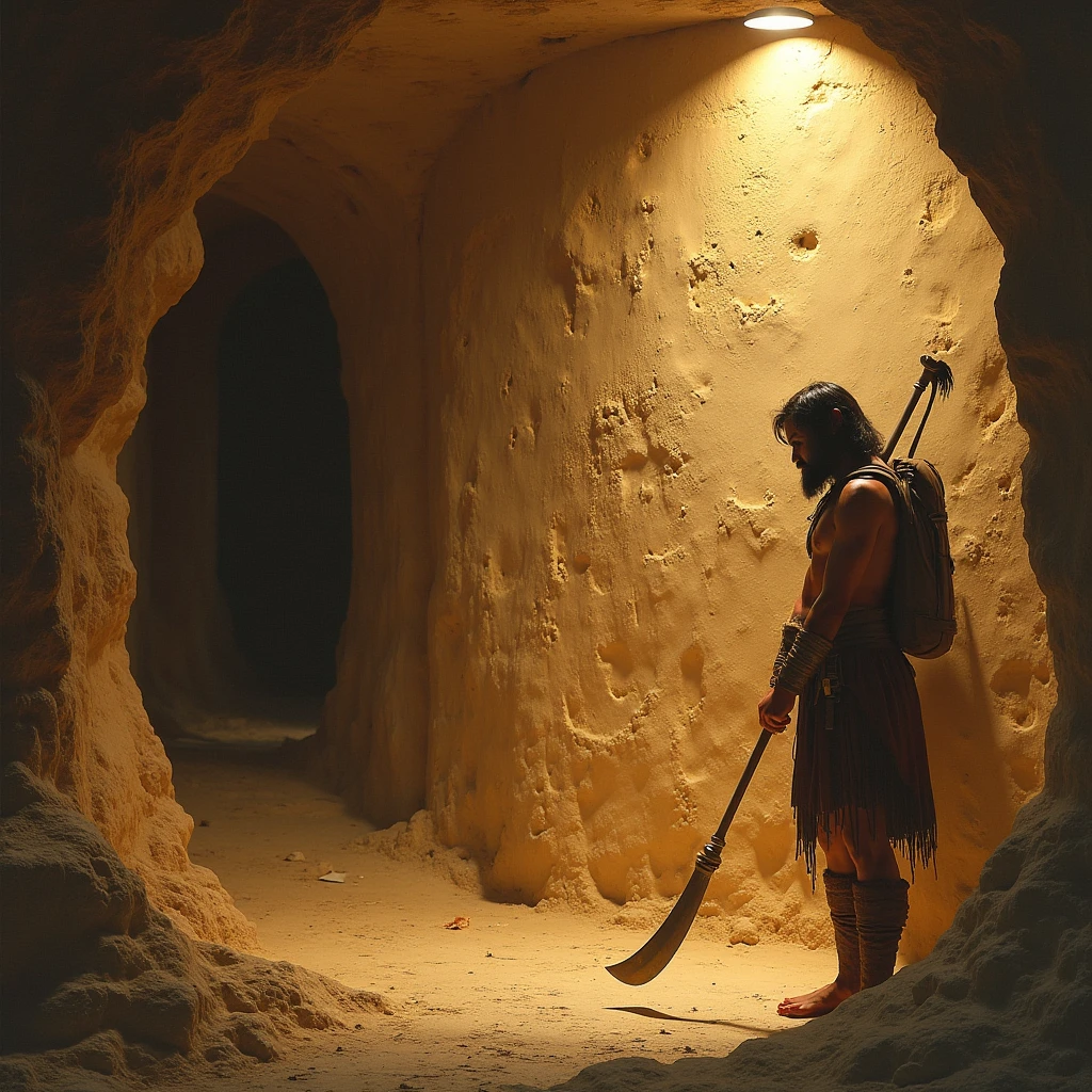 A huge, terrifying cave to learn magic