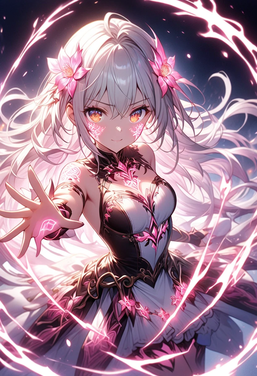 a beautiful girl in anime style,melony from pokemon,posing for the camera,masterpiece,perfect proportions,extremely detailed face and eyes,flawless skin,long eyelashes,intricate hairstyle,vibrant colors,dynamic lighting,cinematic camera angle,8k resolution,digital painting