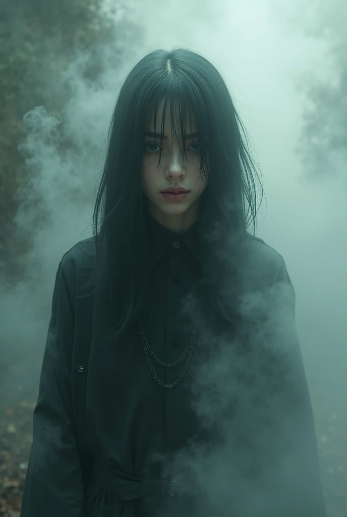Rainy day, dark, no lighting, melancholy, sad, at night