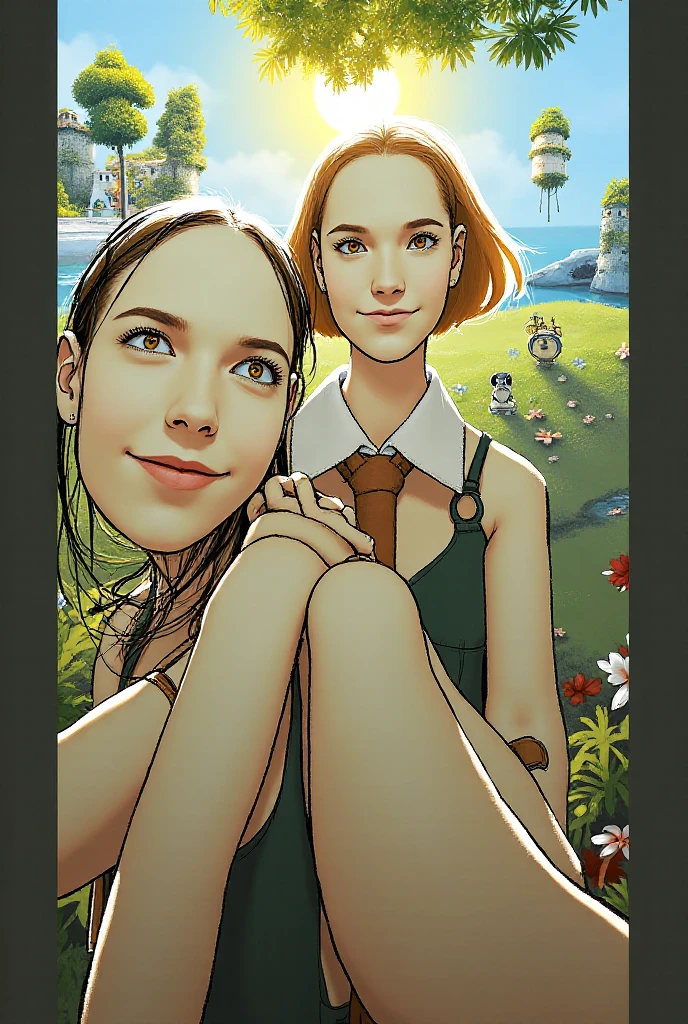 (Show Cate from head to toe)(Cate Blanchett (age 25), dressed appropriate to the scene) is in the Deep Space Exploration Force, having landed her explorer shuttle on a jungle world and set off on foot. She has become ensnared in the eldritch tentacle vines of a man eating plant. Cate struggles to free herself but the vines have already dissolved away almost all of her uniform and now drag her to the huge vicious maw of the plant (tentacles grasping, caressing, squeezing, exploring, many vines enveloping the damsel, forcefully removing what remains of the uniform). Damsel in peril! Slime dripping Alien jungle world. High thrills. High Peril! Desperate Struggle for survival. Show Cate from head to toe, show all of her, full body shot (sfw, vines or rags cover nipples)(Negative Prompt:NSFW)
