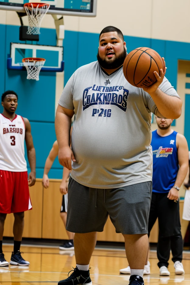 (yossan), beard, Glasses, obesity, Sports photography, (Pellets投), Throw, Throwの瞬間, Powerful facial expressions, (Pellets), Iron ball, Japanese Representative, Bib, Cheering from the stadium, full body