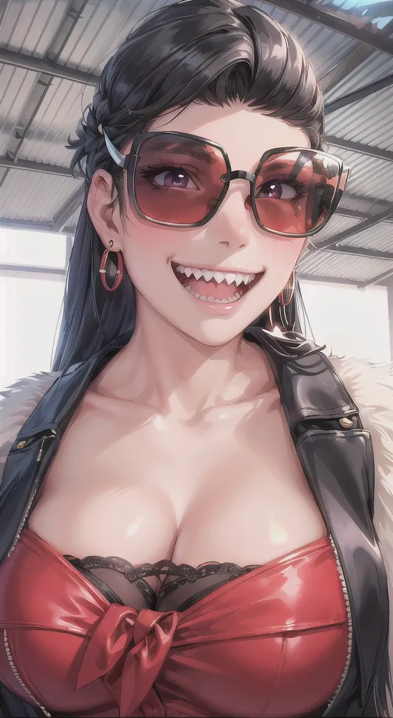 Alta calidad, obra maestra, mejor calidad, tmavis, 1 chica, mujer madura, forced sonrisa, de pie, Rubor, ojos medio cerrados, sonrisa, empty eyes/Sin aspectos destacados (inclinado hacia adelante:1.5), brazos abajo, ((perfect anatomy, hermosa cara detallada, Hermosos ojos detallados, Hermoso cabello detallado, hermoso cuerpo detallado)), contorno grueso, Hermosos contornos, contornos negros