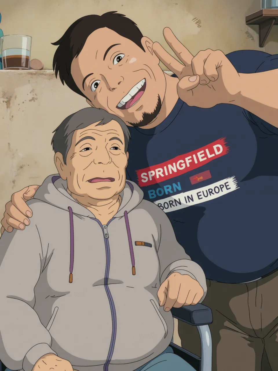 father and son